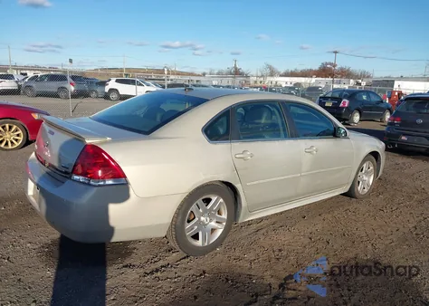 2011 Chevrolet Impala Lt из США, поврежденный, VIN 2G1WG5EK5B1295271